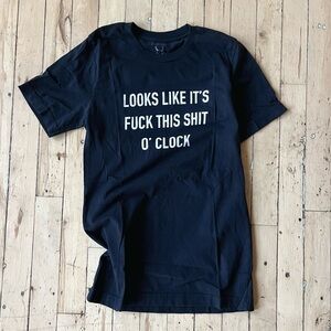 Black Graphic T-Shirt XS